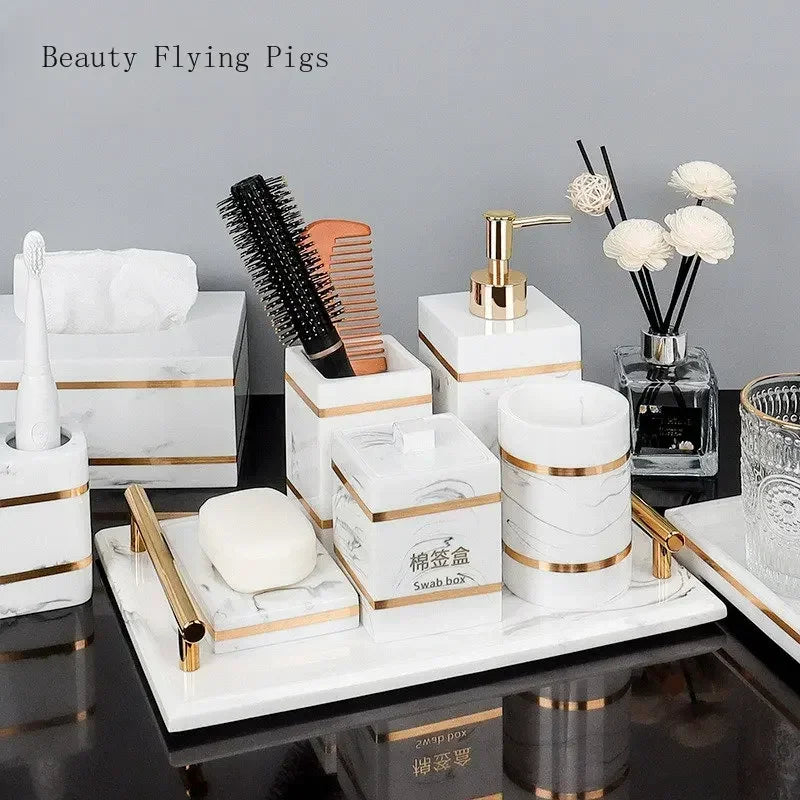Luxury Hotel Bathroom Tray  (Online Exclusive)
