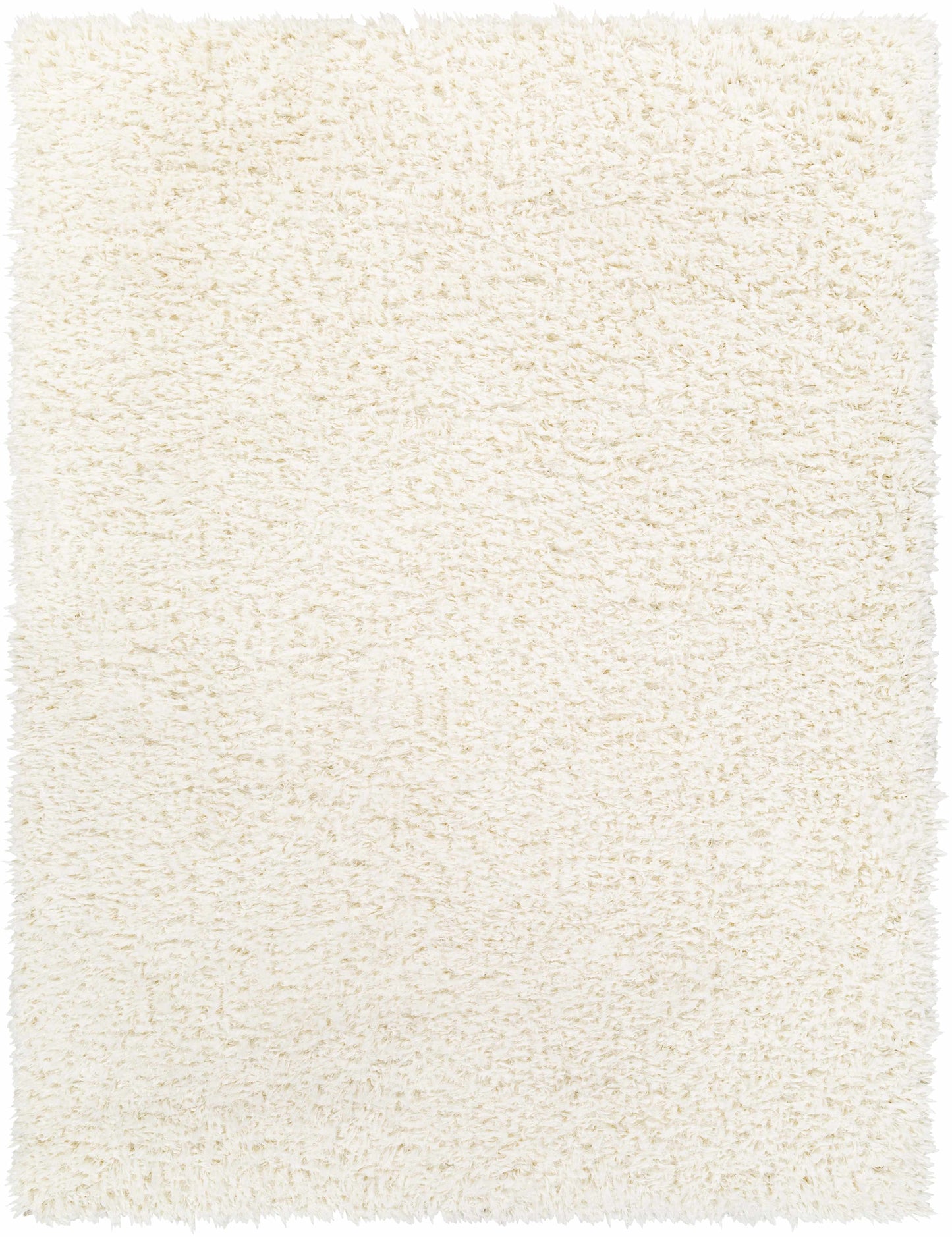 Siari Solid Cream Plush Rug  (online exclusive