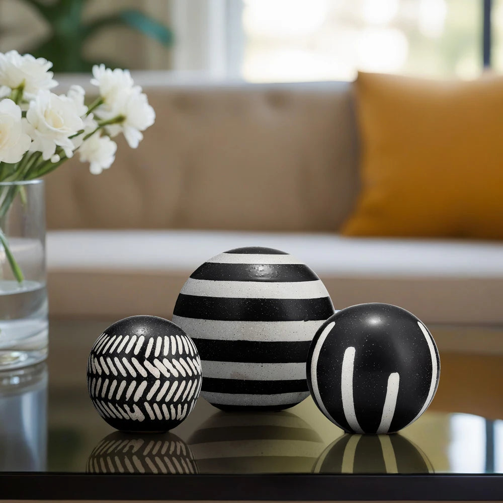 Contemporary Decorative Orbs