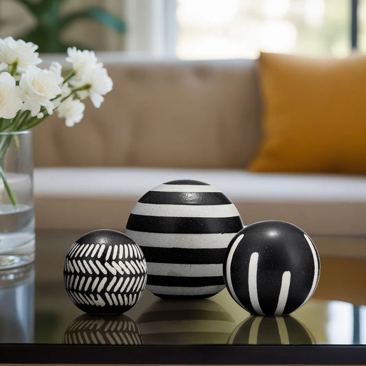 Contemporary Decorative Orbs