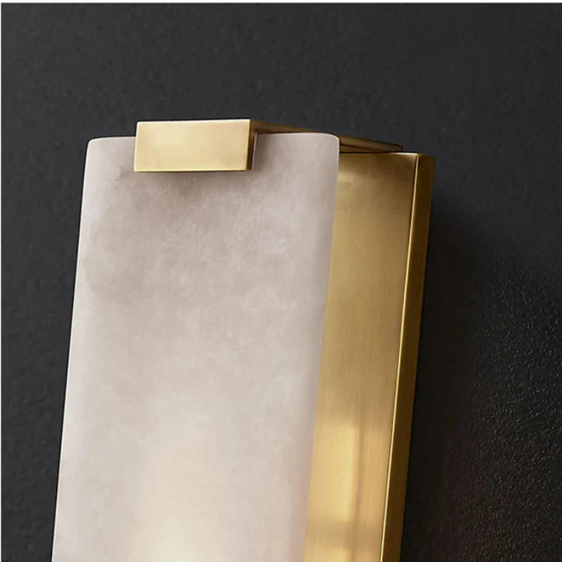 Natural Marble LED Wall Sconce (Online Exclusive)
