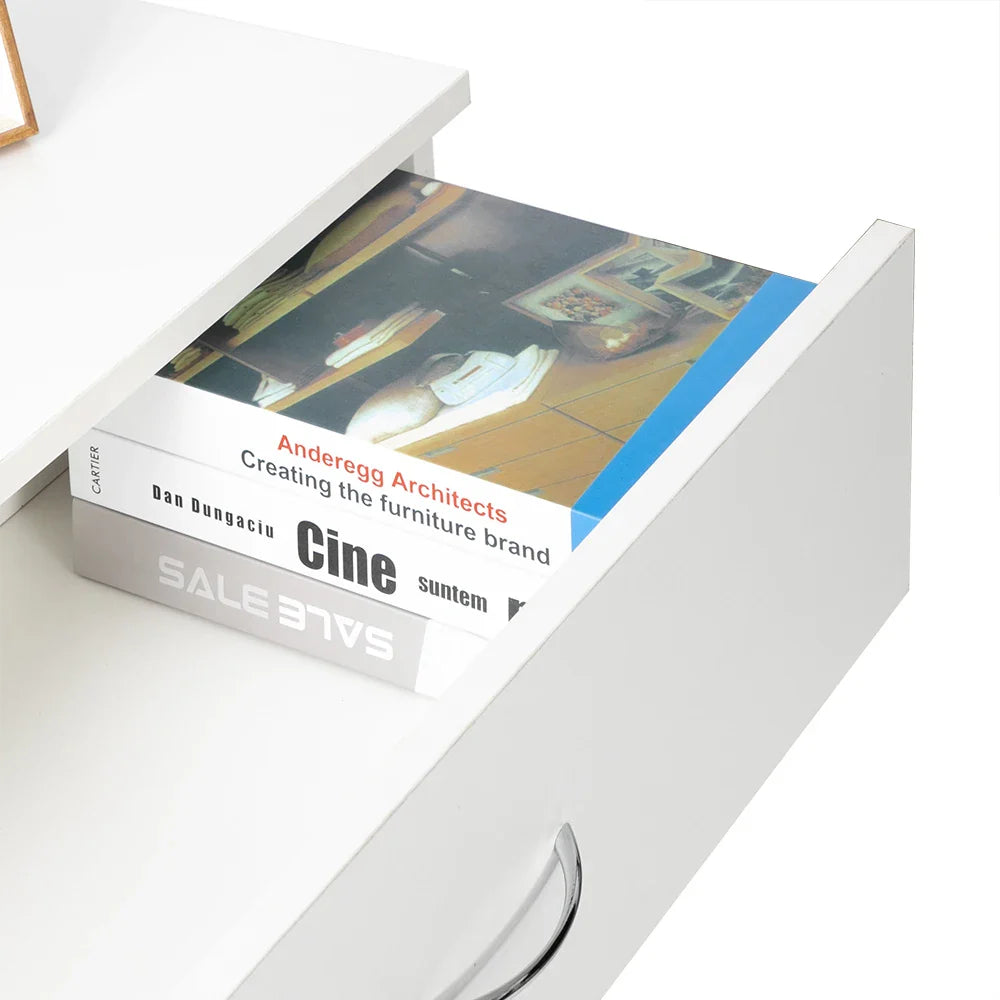 Modern Simple 4-Drawer Dresser White  (Online Exclusive)