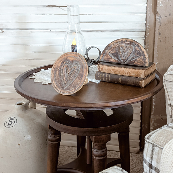 Adjustable Swivel Wooden Side Table (Online Exclusive)