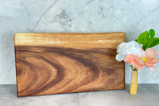 Medium Live Edge Square End Board (Online Exclusive)