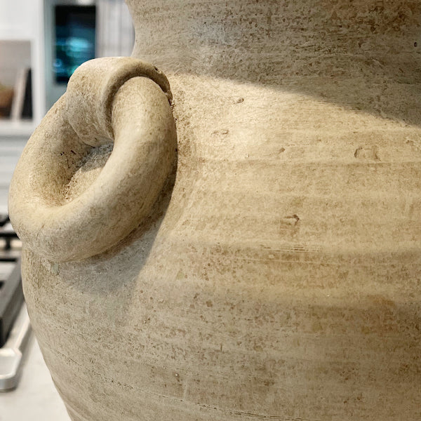 Aged Terracotta Vase with Handles (Online Exclusive)