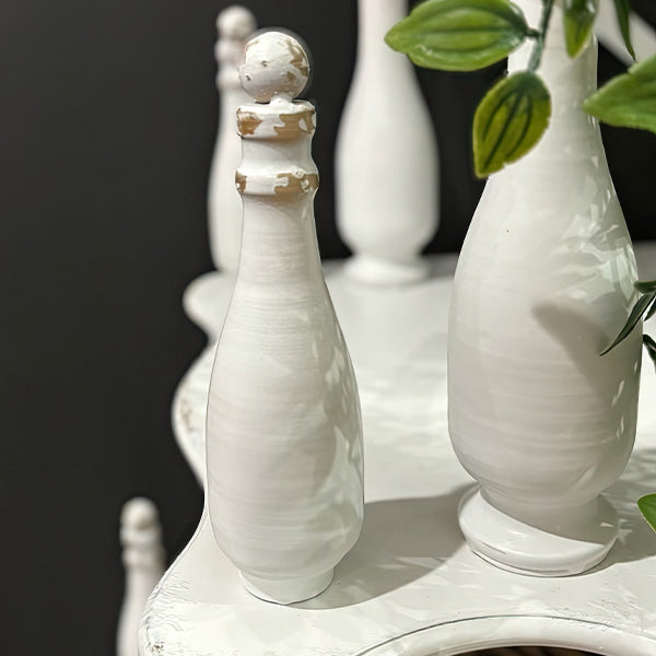 HUGE Antique Inspired French Cottage Etagere (Online Exclusive)