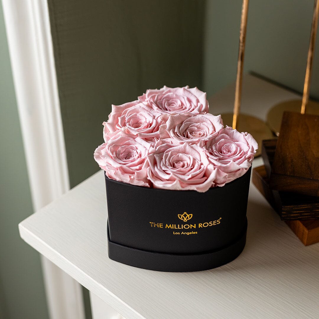 Baby Heart Black Box | Light Pink Roses  (Online Exclusive)