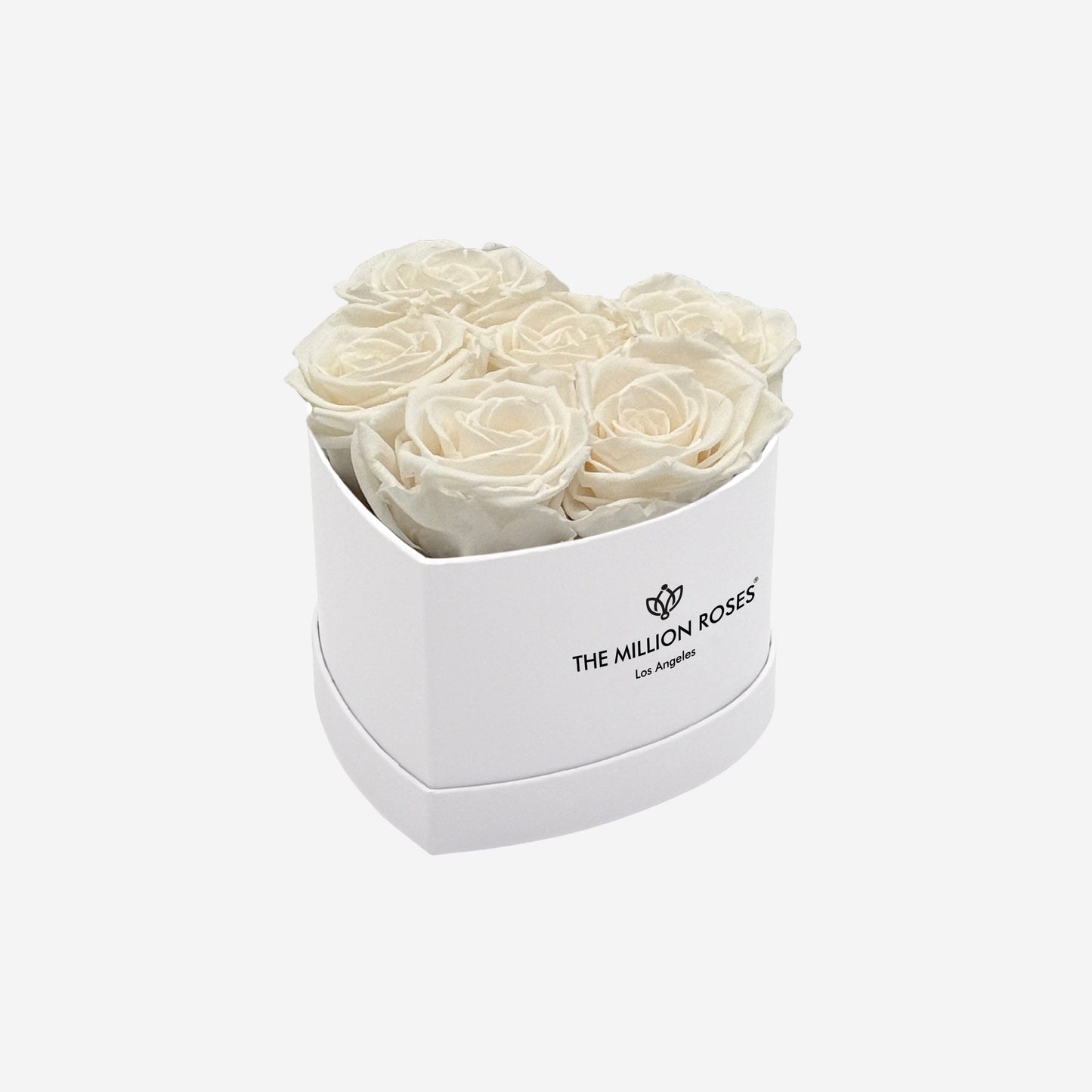 Baby Heart White Box | White Roses  (Online Exclusive)