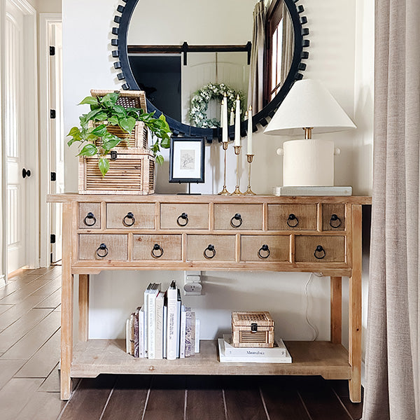 Woven Storage Boxes with Metal Clasps, Set of 3 (Online Exclusive)