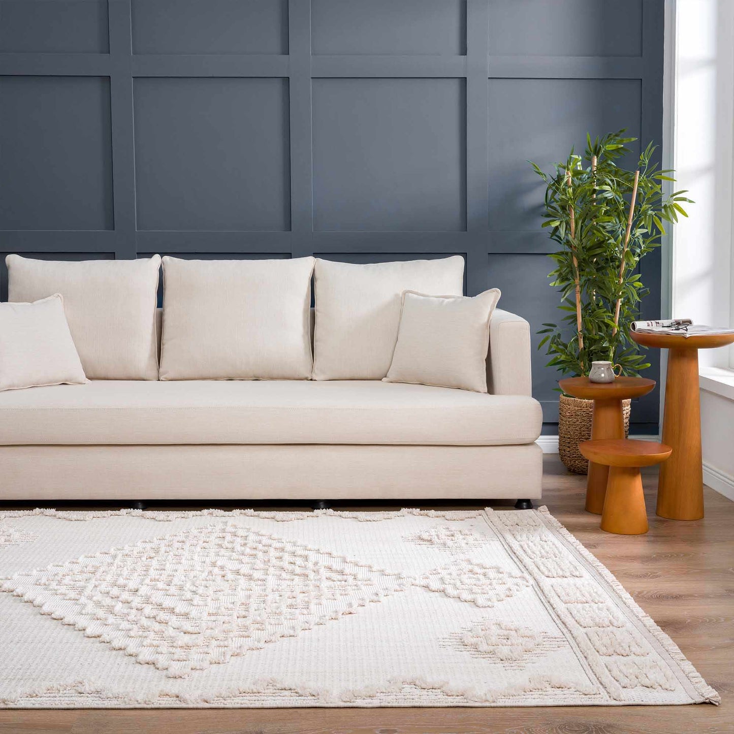 Rosales High-Low Rustic Rug  (online exclusive