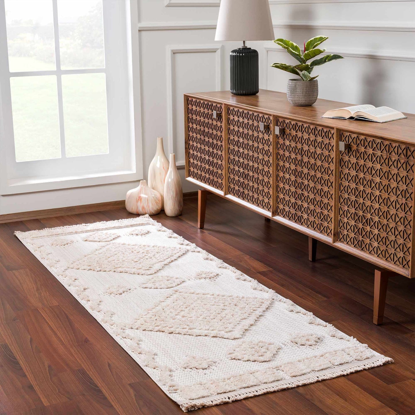 Rosales High-Low Rustic Rug  (online exclusive