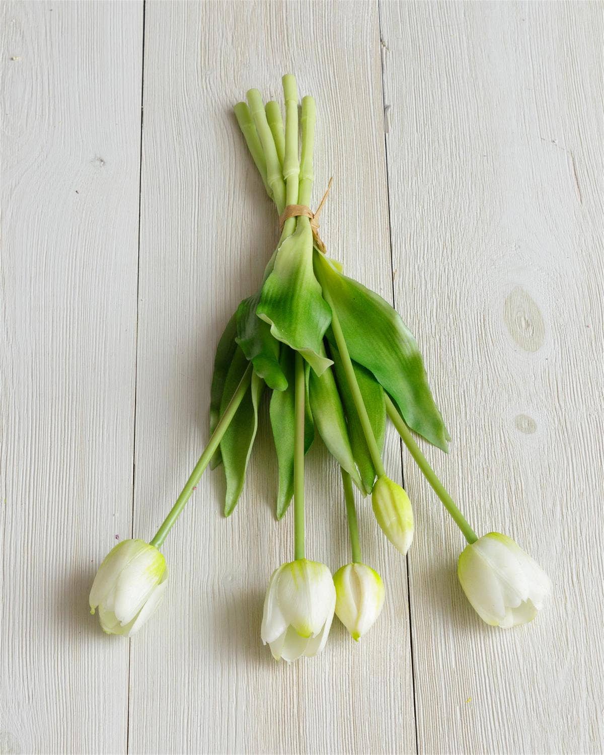 White Real Feel Tulip