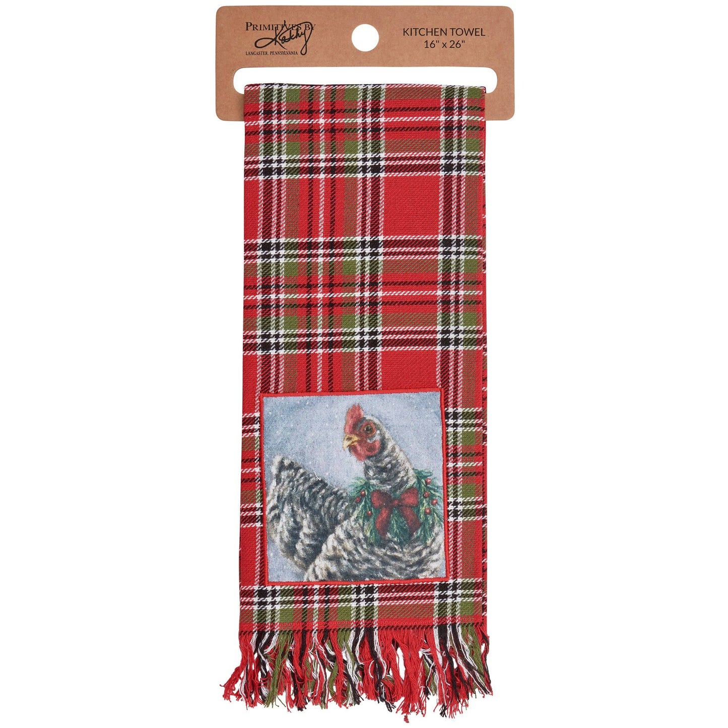 Christmas Chicken Kitchen Towel