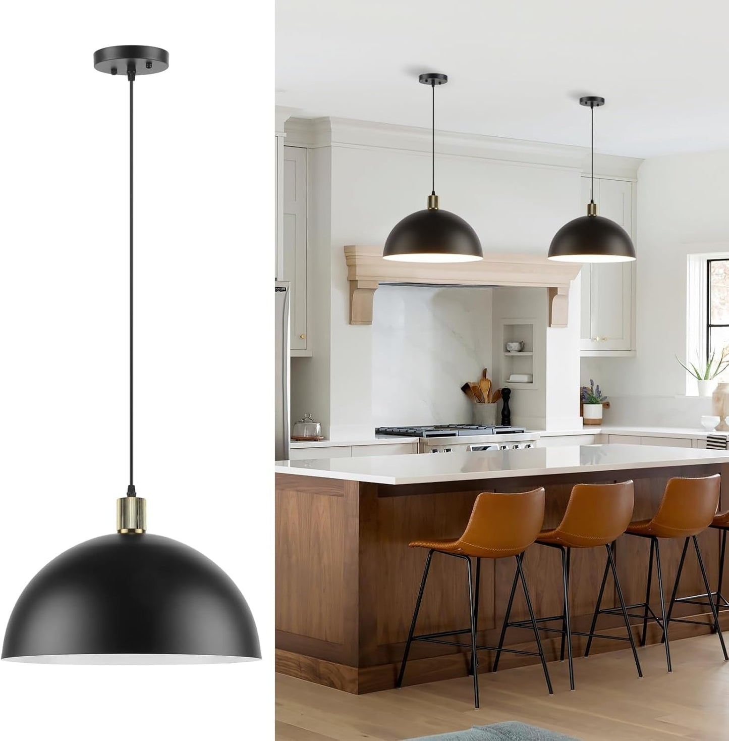 Dome Metal Pendant Light  (Online Exclusive)