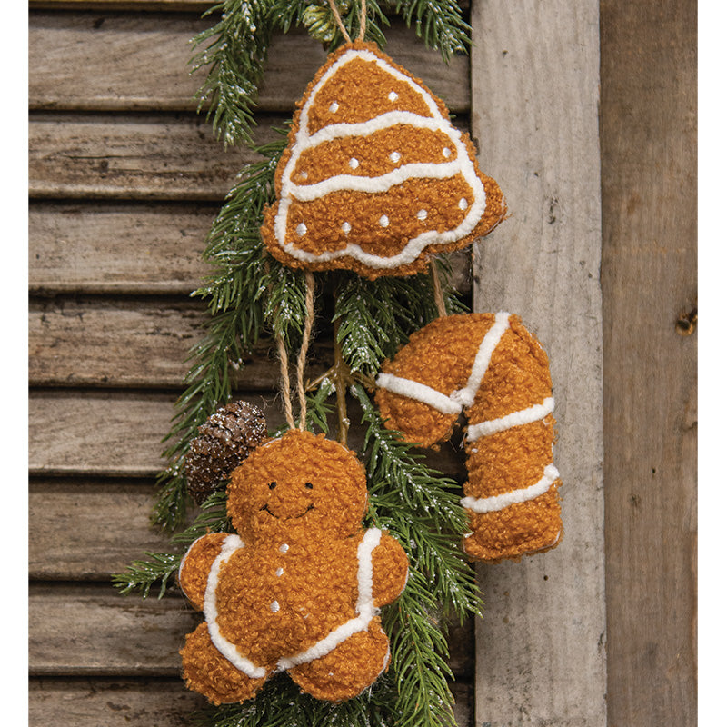 GINGERBREAD ORNAMENT SET