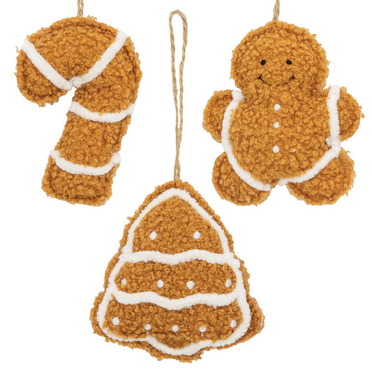 GINGERBREAD ORNAMENT SET
