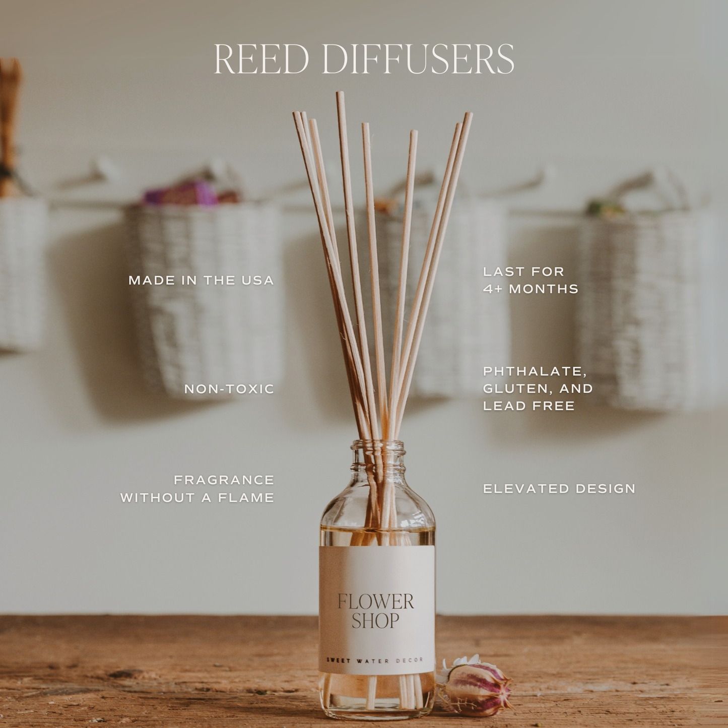 Coastal Lemon Reed Diffuser