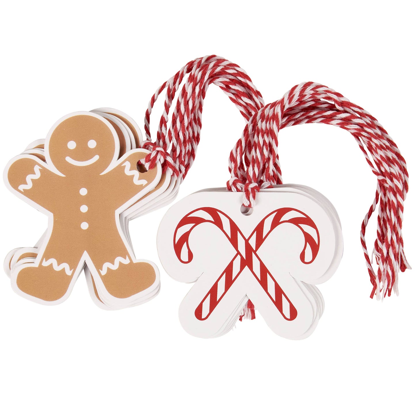 Gingerbread Men Gift Tag Set