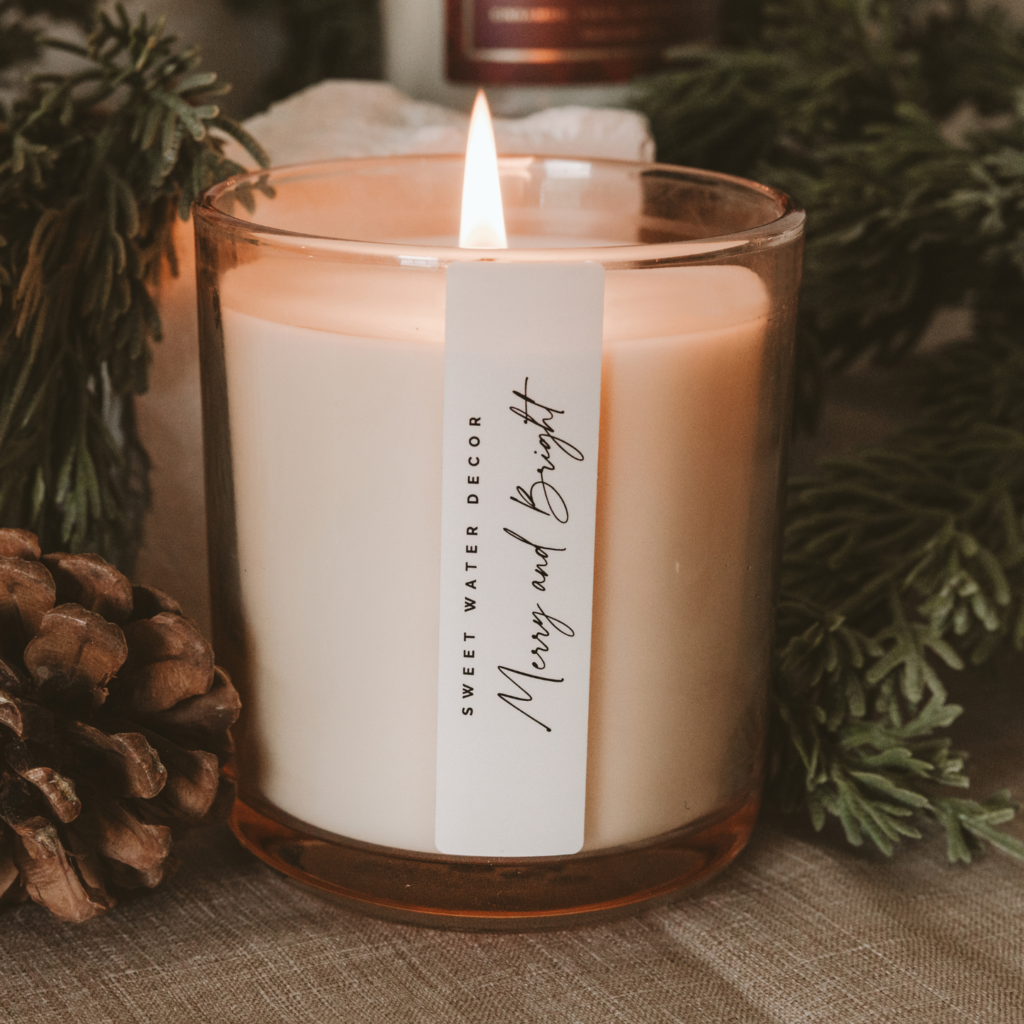 Merry and Bright Candle