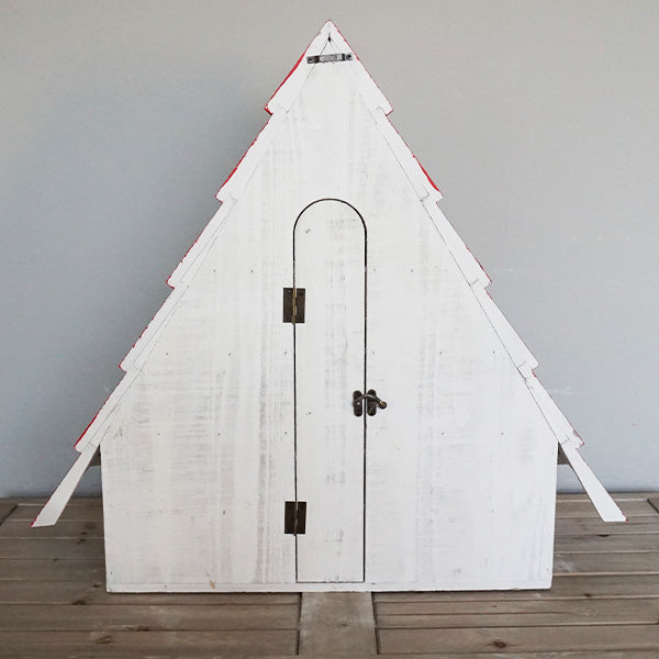Red Roof Multi Tiered Functional Birdhouse (Online Exclusive)