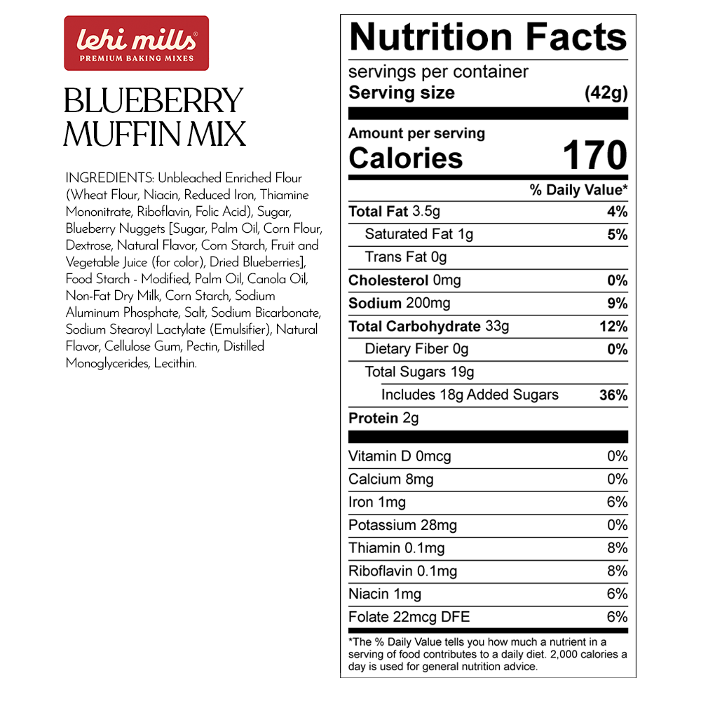 Blueberry Muffin Mix (Online Exclusive)