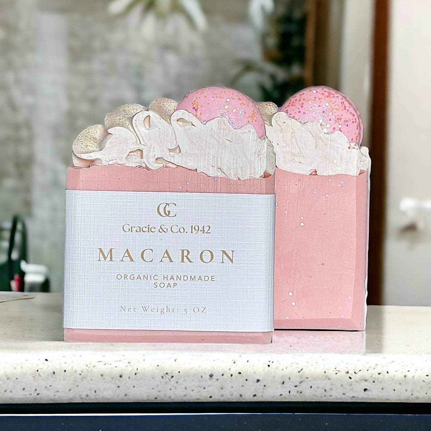 Macaron Organic Handmade Shea Butter Soap