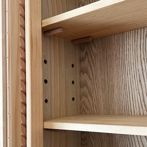 Turned Wood Frame Wall Cabinet (Online Exclusive)