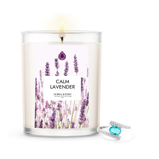 Calm Lavender 18oz Home Jewelry Candle (Online Exclusive)