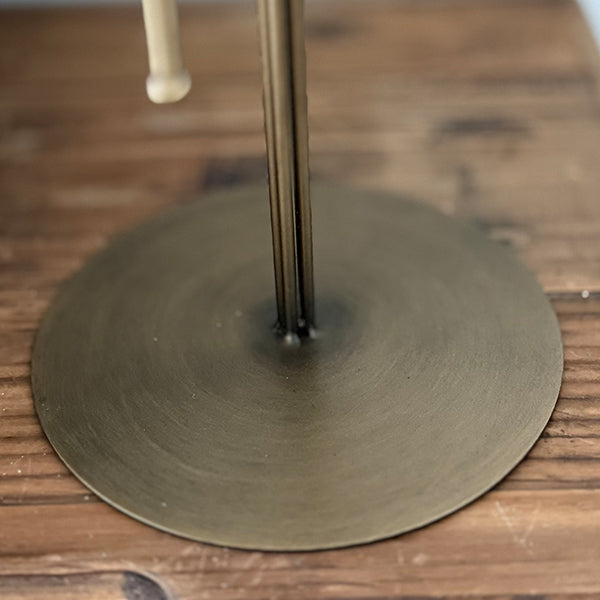 Freestanding Antique Iron Candelabra, Set of Two (Online Exclusive)