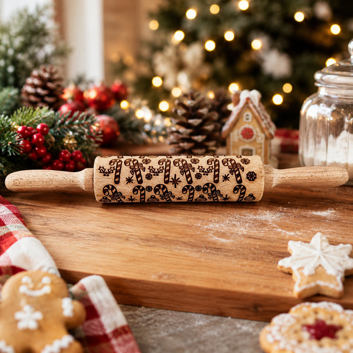 Christmas Rolling Pin Set | 10 Styles  (Online Exclusive)