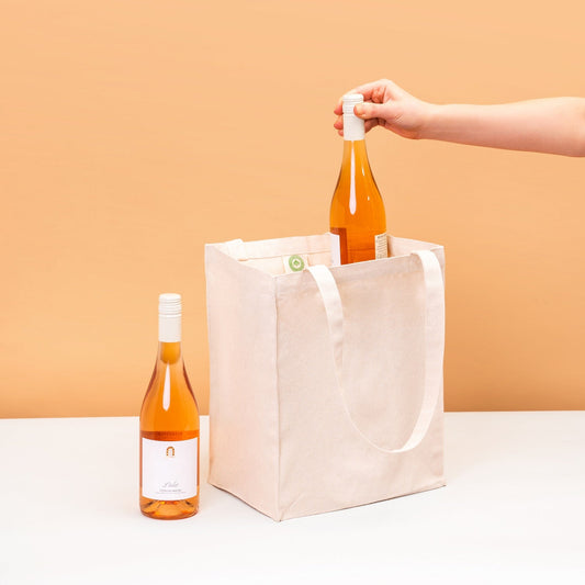 Canvas Wine Tote (Online Exclusive)