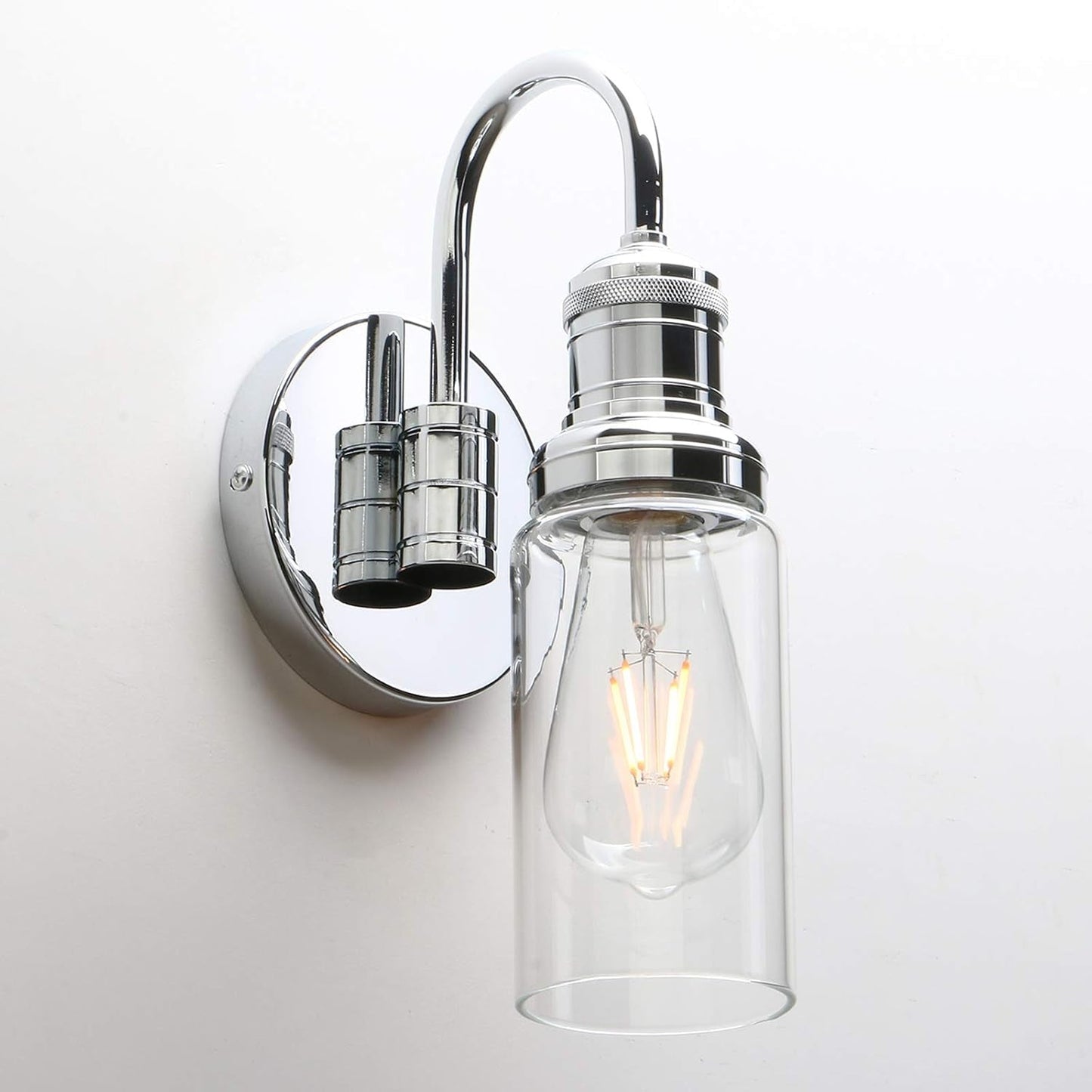 Vintage Gooseneck Wall Mount Single Sconce  (Online Exclusive)