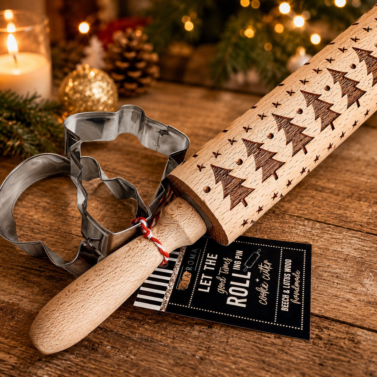 Christmas Rolling Pin Set | 10 Styles  (Online Exclusive)
