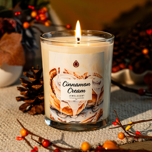 Cinnamon Cream 18oz Home Jewelry Candle (Online Exclusive)