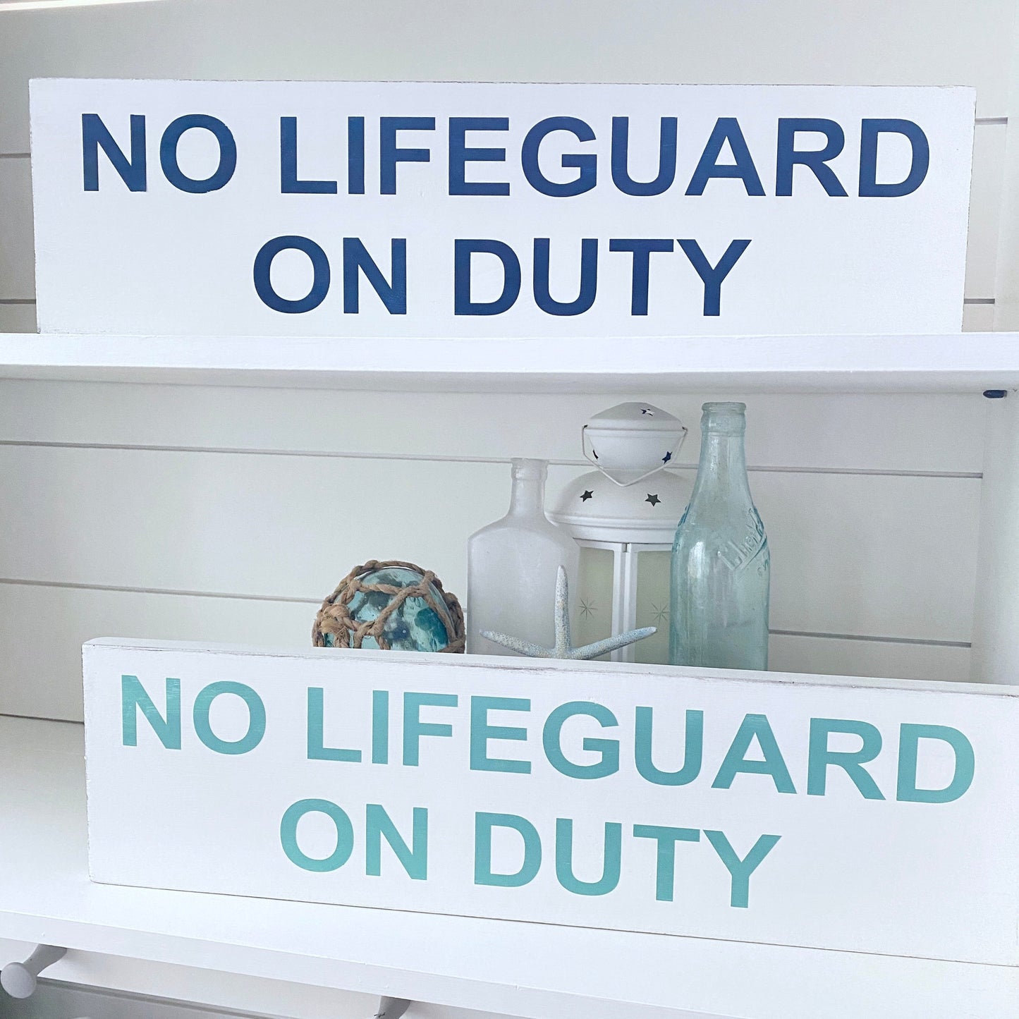 No Lifeguard On Duty Sign  (Online Exclusive)