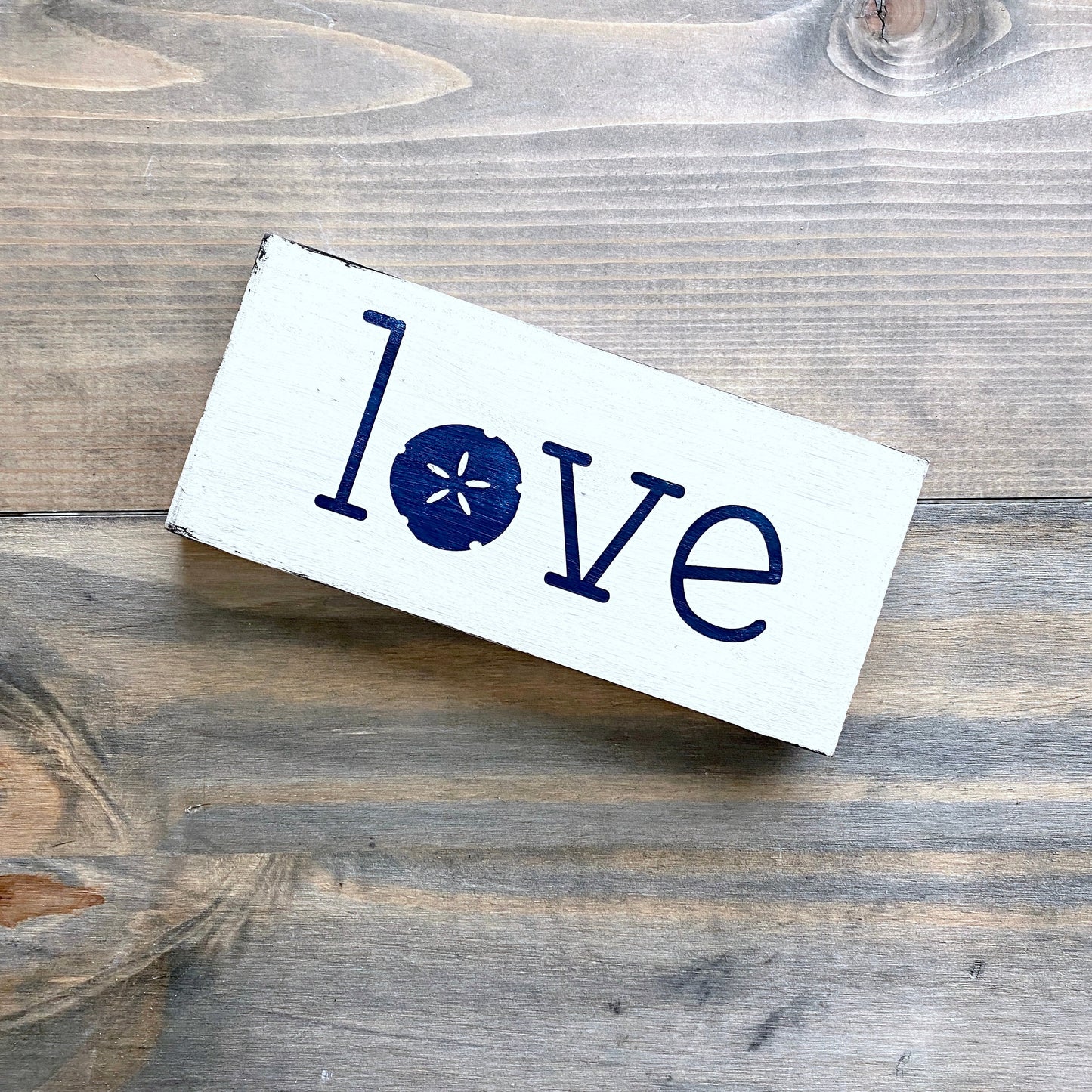 Small Love Sand Dollar Sign  (Online Exclusive)