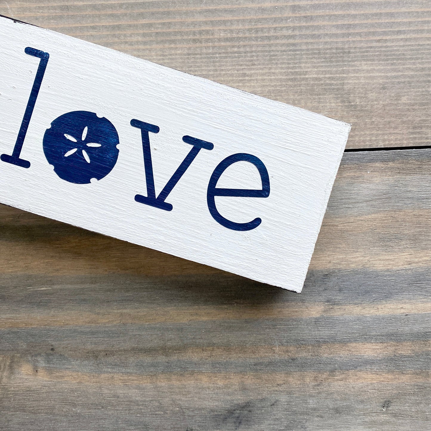 Small Love Sand Dollar Sign  (Online Exclusive)