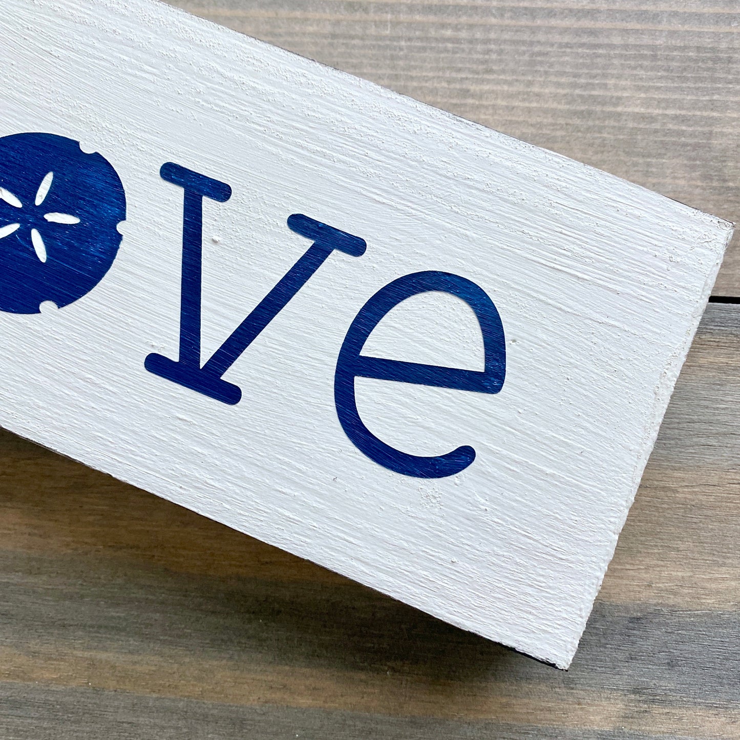 Small Love Sand Dollar Sign  (Online Exclusive)