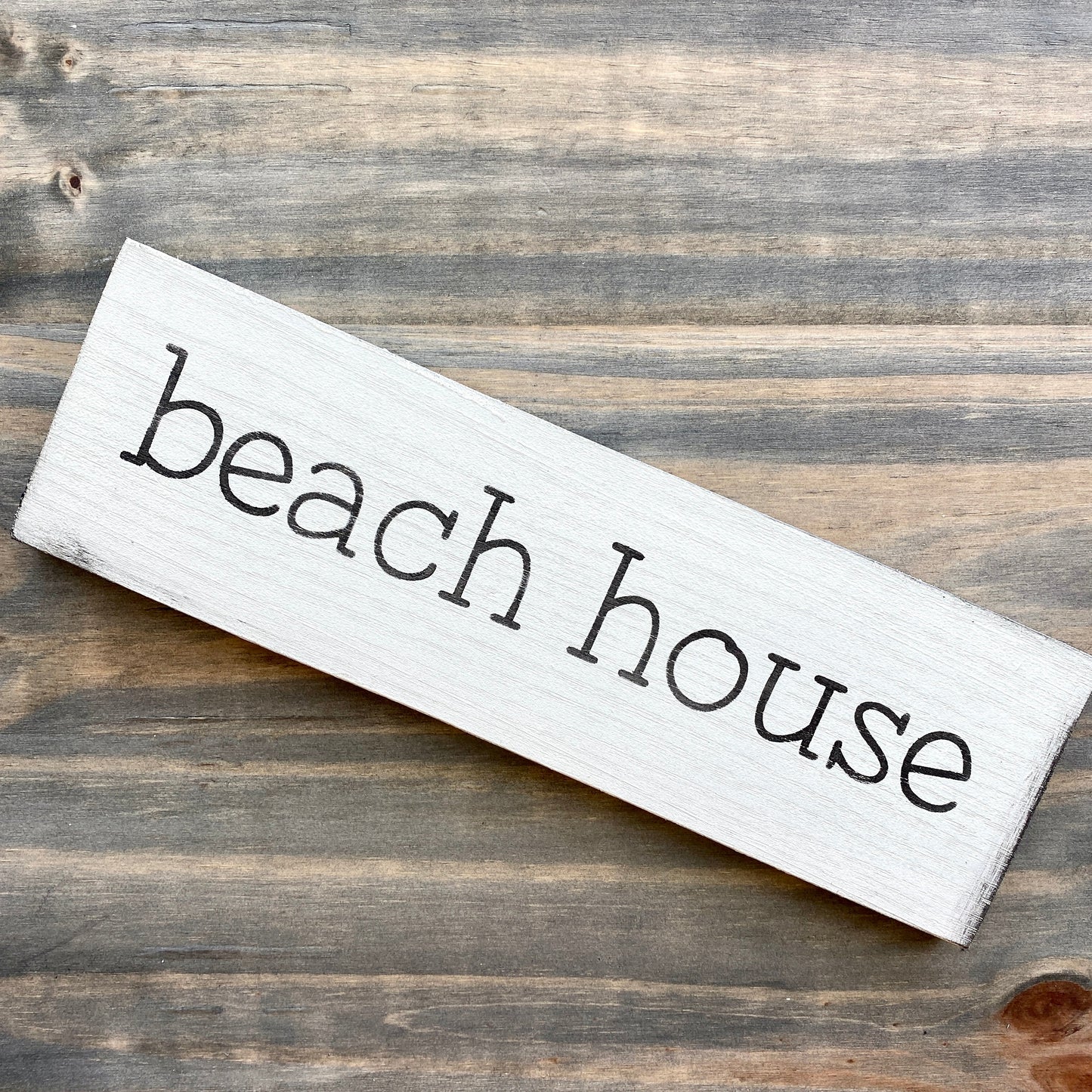Small Beach House Sign  (Online Exclusive)