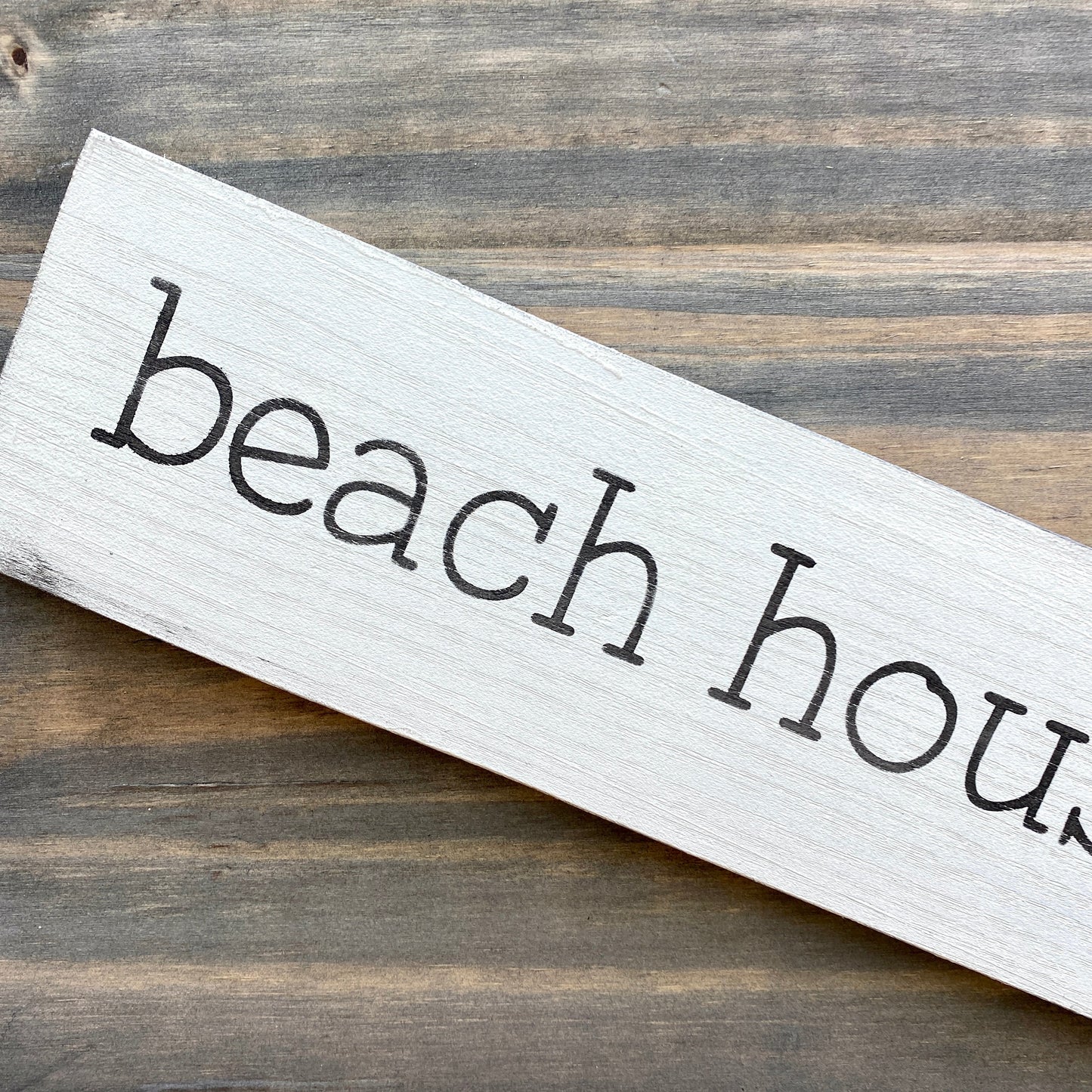 Small Beach House Sign  (Online Exclusive)