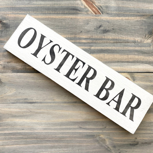 Oyster Bar Sign  (Online Exclusive)