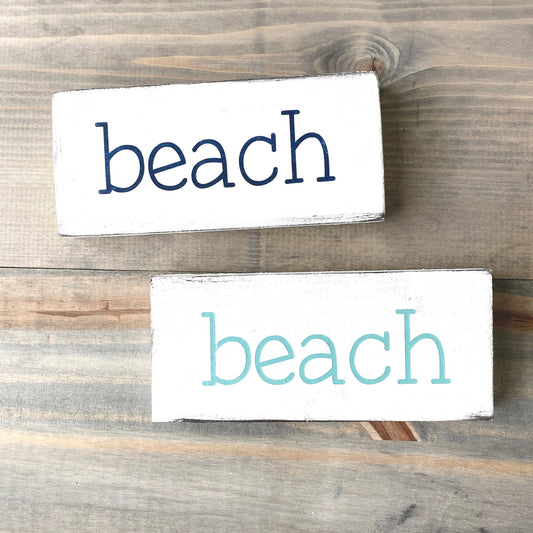 Small Beach Sign  (Online Exclusive)