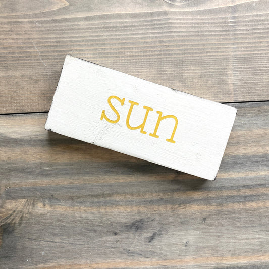 Small Sun Sign  (Online Exclusive)