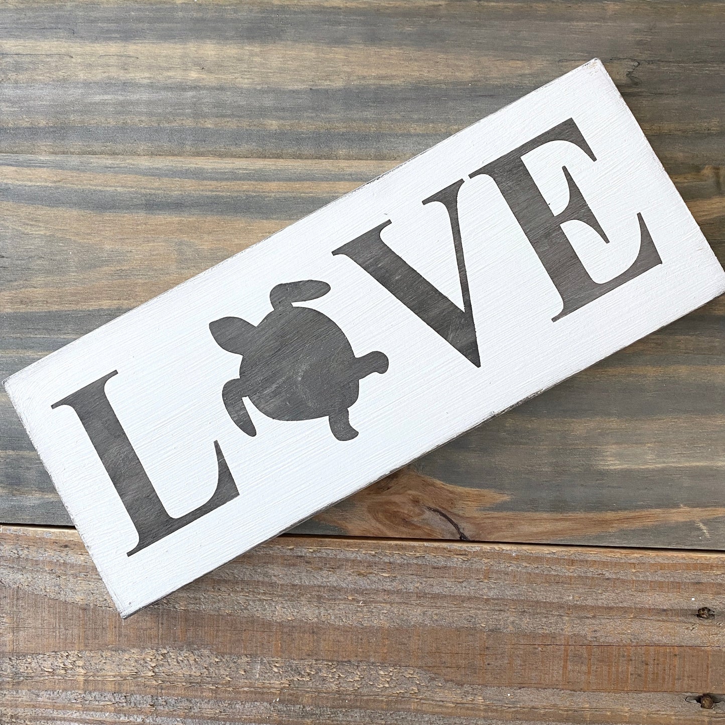 Sea Turtle Love Sign  (Online Exclusive)