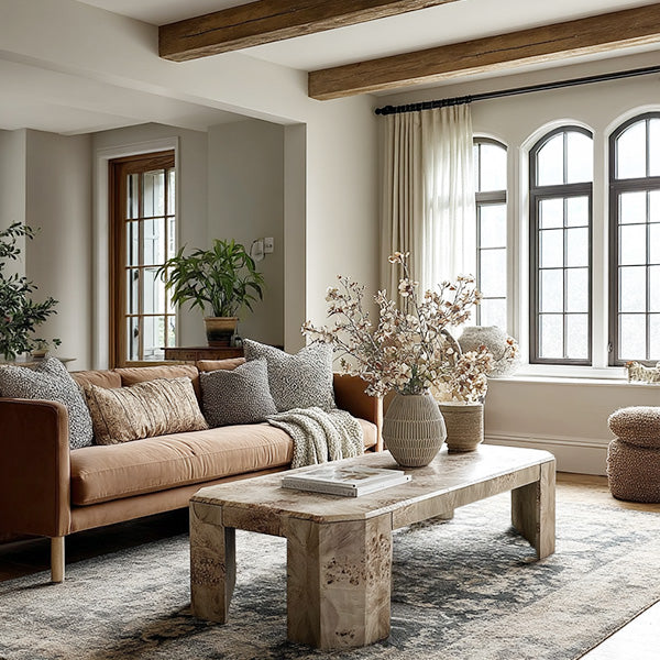 Artisan Burl Wood Coffee Table (Online Exclusive)