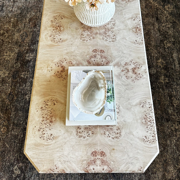 Artisan Burl Wood Coffee Table (Online Exclusive)