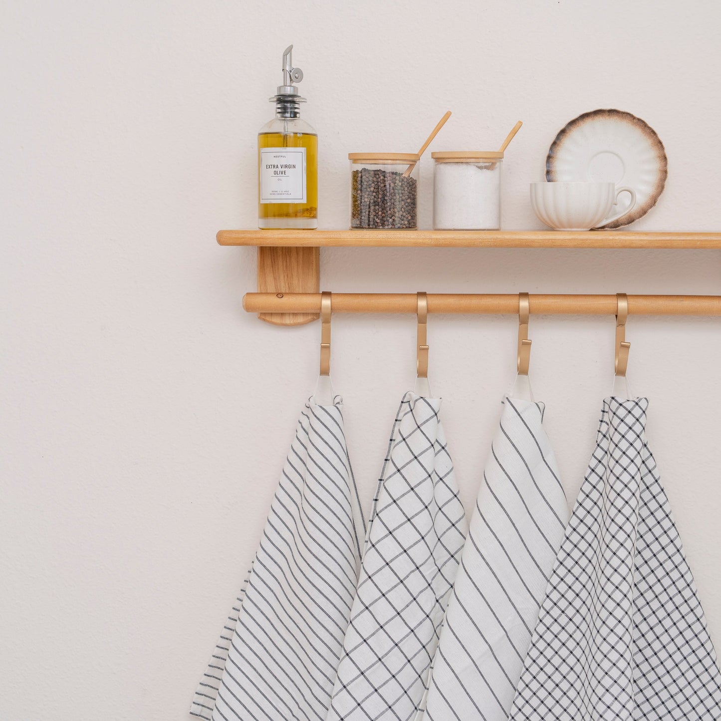 Stripe & Check Kitchen Towel Set (Online Exclusive)