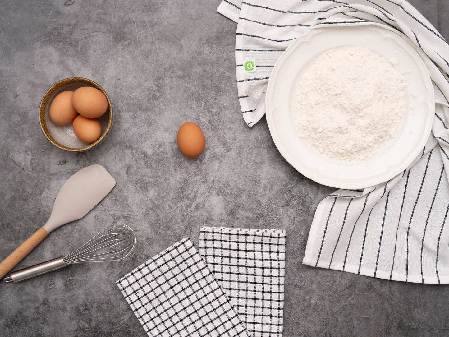 Stripe & Check Kitchen Towel Set (Online Exclusive)