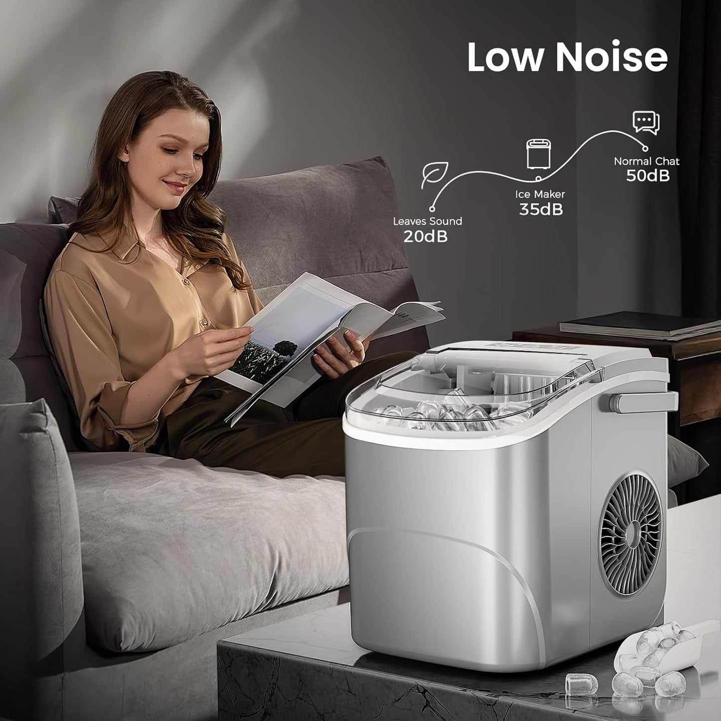 Countertop Ice Maker Z5812B\Z5822G\58012RIM0  (Online Exclusive)