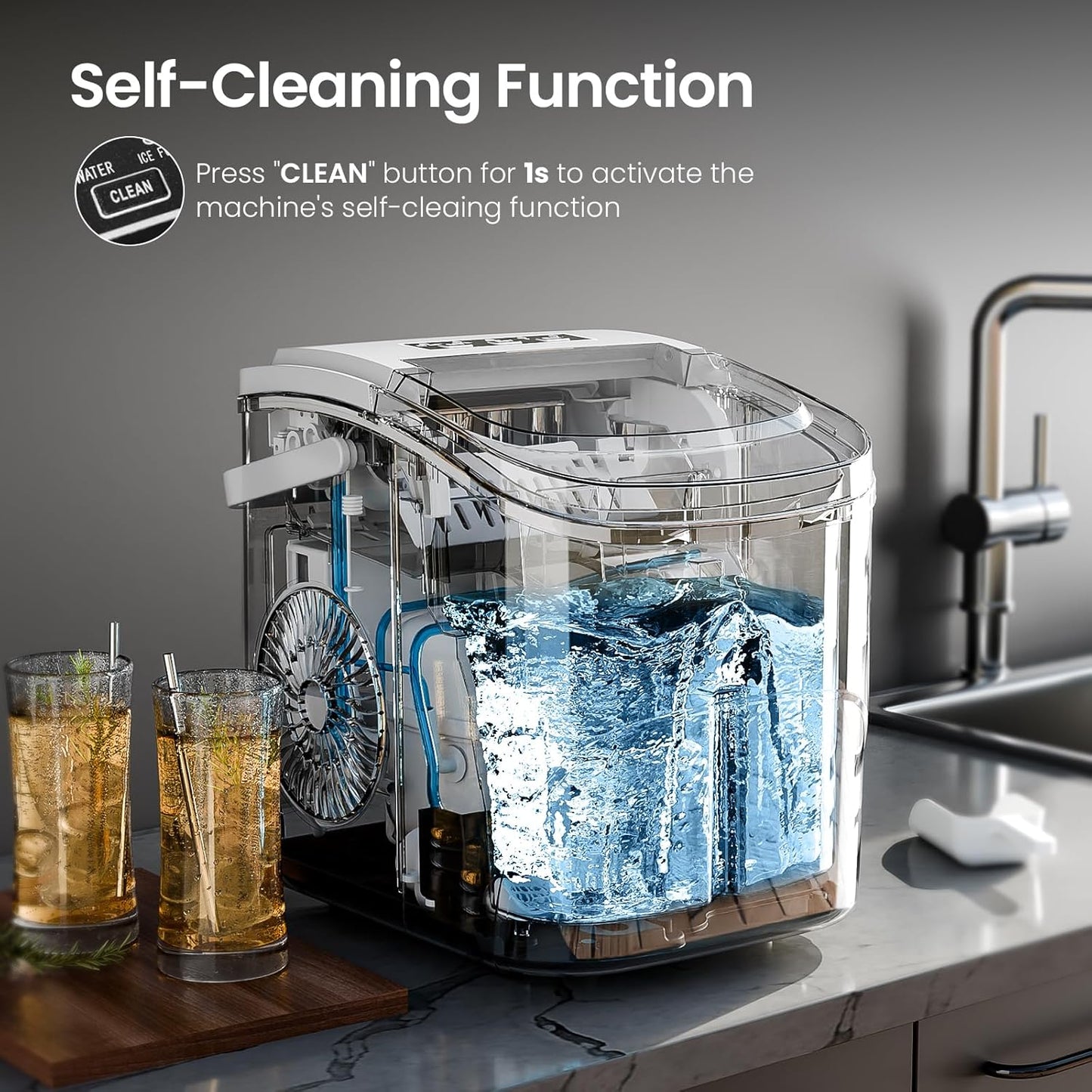 Countertop Ice Maker Z5812B\Z5822G\58012RIM0  (Online Exclusive)